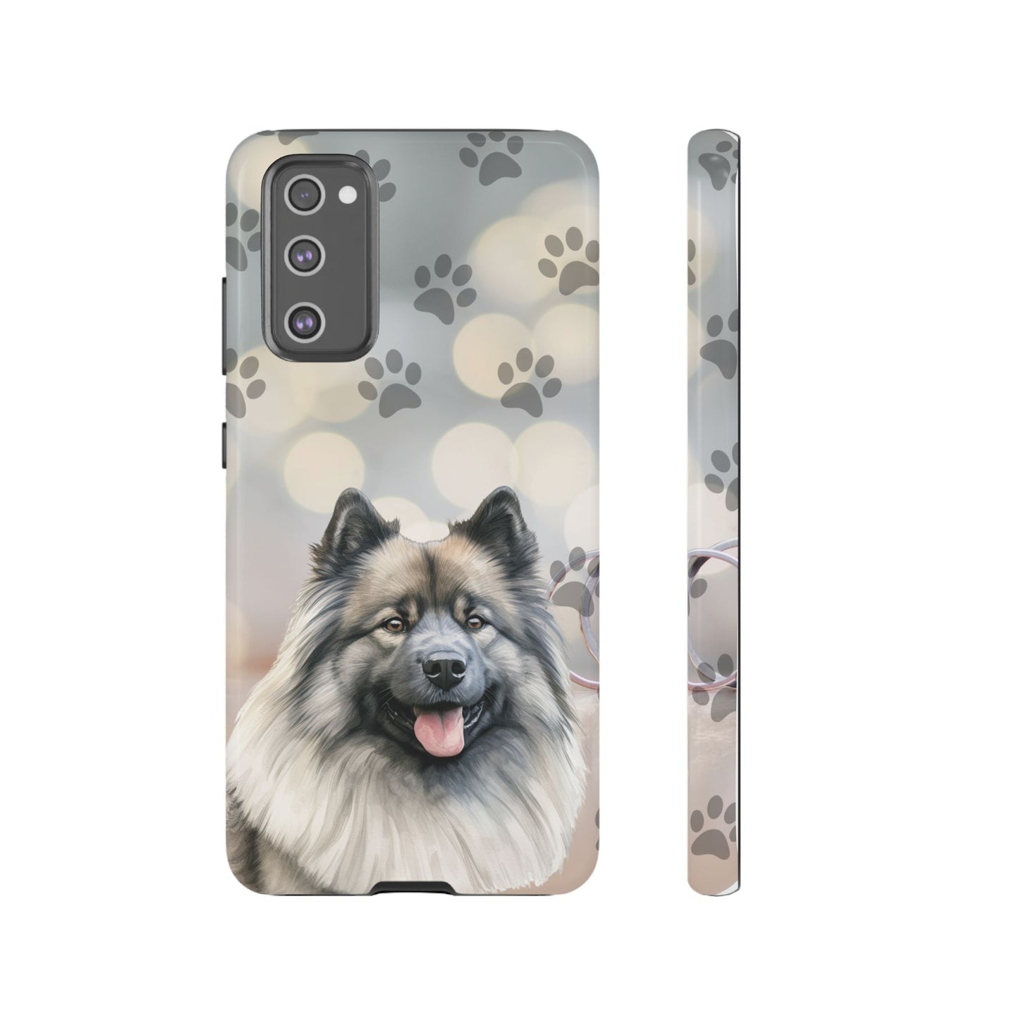 Keeshond Phone Case by Tough Cases ( Apple iPhone, Samsung Galaxy, and Google Pixel)