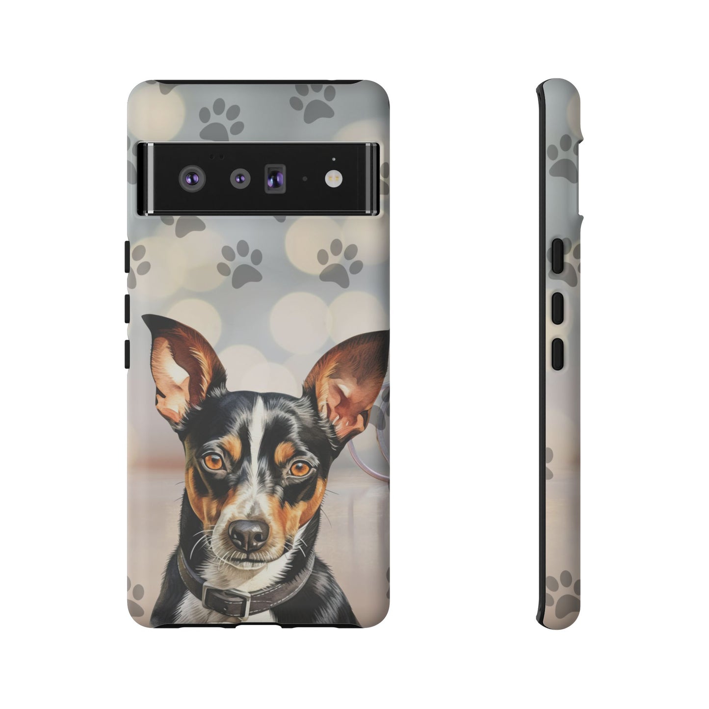 Rat Terrier by Tough Cases a (Apple iPhone, Samsung Galaxy, and Google Pixel)