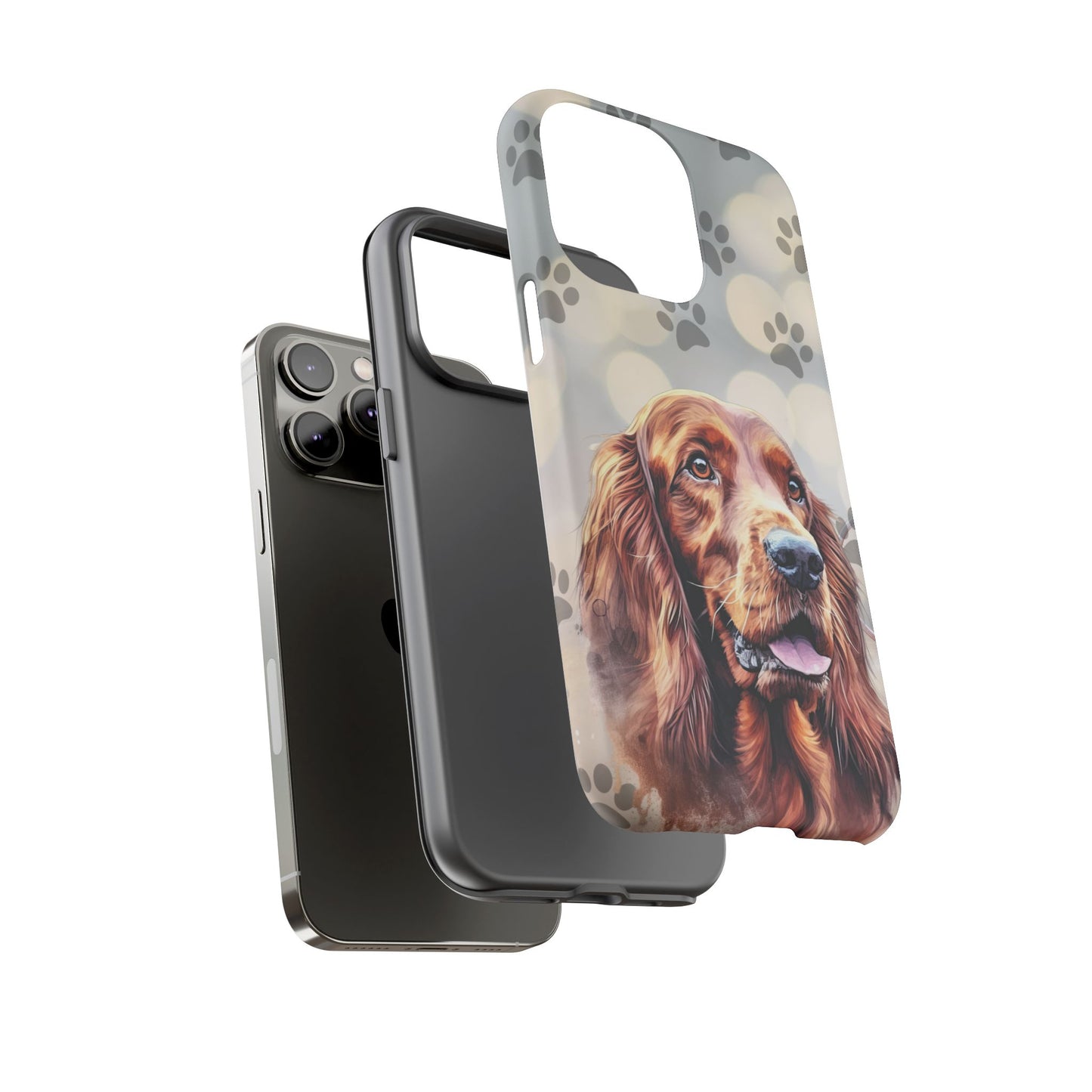 Irish Setter Phone Case by Tough Cases (Apple iPhone, Samsung Galaxy, and Google Pixel)