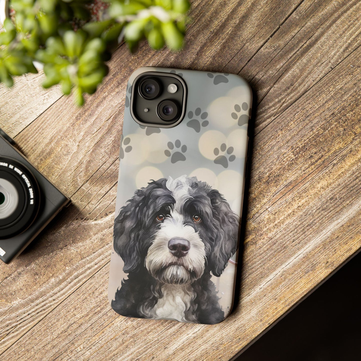Portuguese Water Dog by Tough Cases (Apple iPhone, Samsung Galaxy, and Google Pixel)