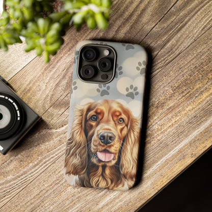 Cocker Spaniel Phone Case by Tough Cases (Apple iPhone, Samsung Galaxy, and Google Pixel)