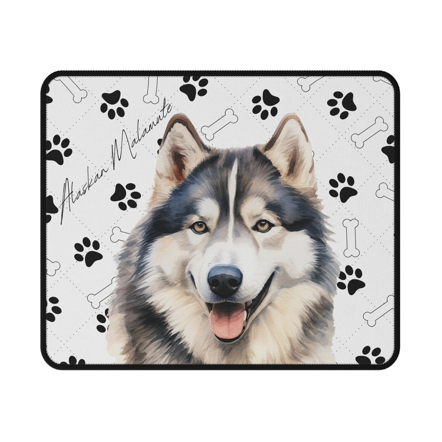 Alaskan Malamute Non-Slip Gaming Mouse Pad