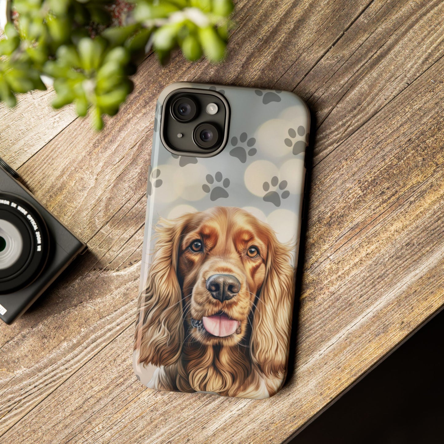 Cocker Spaniel Phone Case by Tough Cases (Apple iPhone, Samsung Galaxy, and Google Pixel)