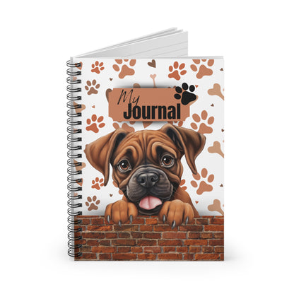 Boxer Spiral Notebook - Ruled Line