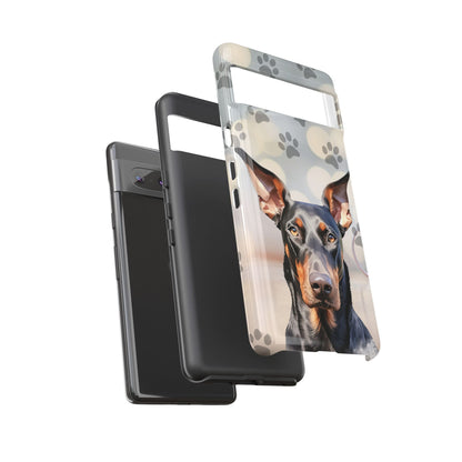 Doberman Phone Case by Tough Cases (Apple iPhone, Samsung Galaxy, and Google Pixel)