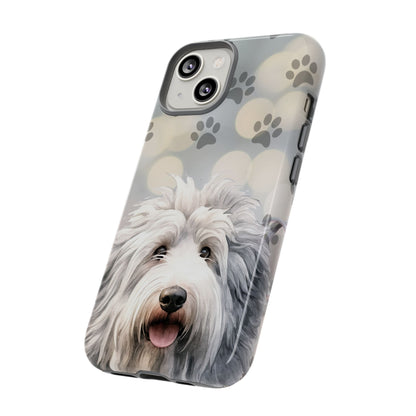 Old English Sheepdog by Tough Cases (Apple iPhone, Samsung Galaxy, and Google Pixel devices)