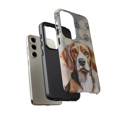 Beagle Phone Case by Tough Cases (Apple iPhone, Samsung Galaxy, and Google Pixel) Beagle