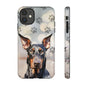 Doberman Phone Case by Tough Cases (Apple iPhone, Samsung Galaxy, and Google Pixel)
