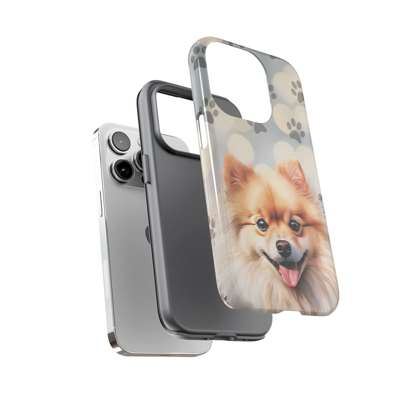 Pomeranian by Tough Cases (Apple iPhone, Samsung Galaxy, and Google Pixel)
