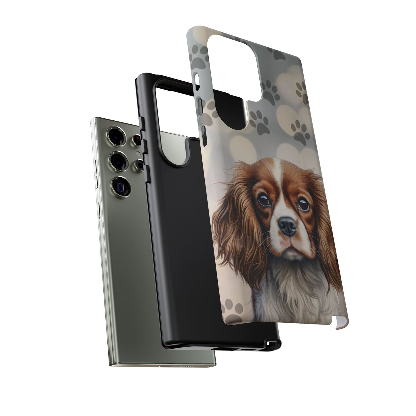 Cavalier King Charles Spaniel phone case by Tough Cases (Apple iPhone, Samsung Galaxy, and Google Pixel)