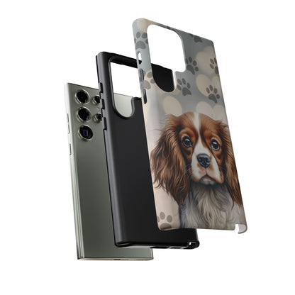 Cavalier King Charles Spaniel phone case by Tough Cases (Apple iPhone, Samsung Galaxy, and Google Pixel)