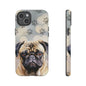 Pug Phone Case by Tough Cases (Apple iPhone, Samsung Galaxy, and Google Pixel)