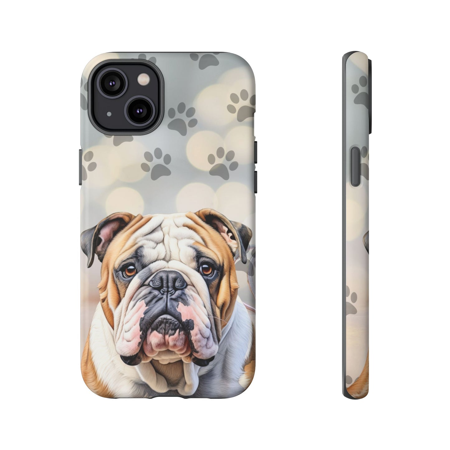 Bull Dog Phone Case by Tough Cases (Apple iPhone, Samsung Galaxy, and Google Pixel)