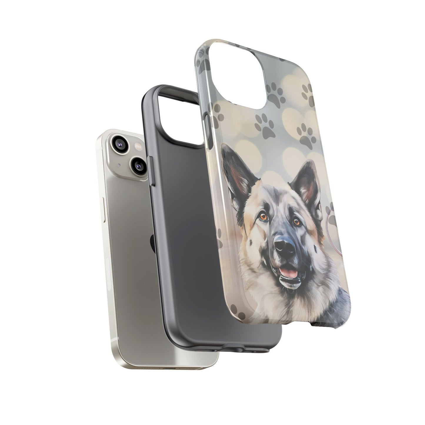 Norwegian Elkhound by Tough Cases (Apple iPhone, Samsung Galaxy, and Google Pixel)