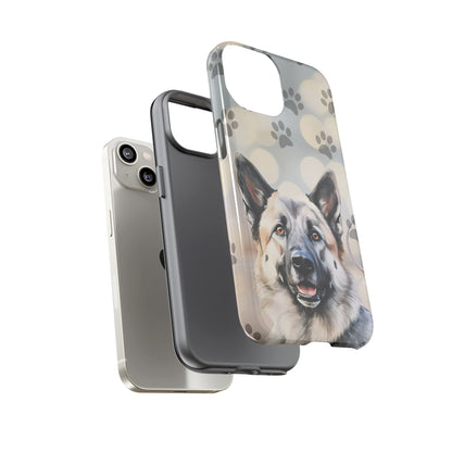 Norwegian Elkhound by Tough Cases (Apple iPhone, Samsung Galaxy, and Google Pixel)