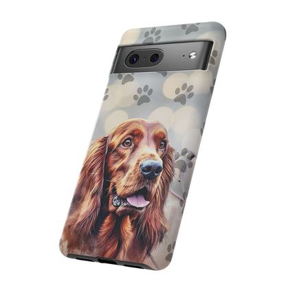Irish Setter Phone Case by Tough Cases (Apple iPhone, Samsung Galaxy, and Google Pixel)