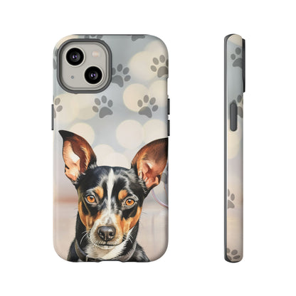 Rat Terrier by Tough Cases a (Apple iPhone, Samsung Galaxy, and Google Pixel)