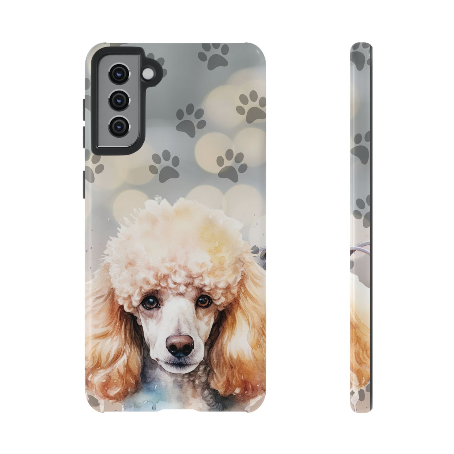 Poodle Phone Case by Tough Cases (Apple iPhone, Samsung Galaxy, and Google Pixel )