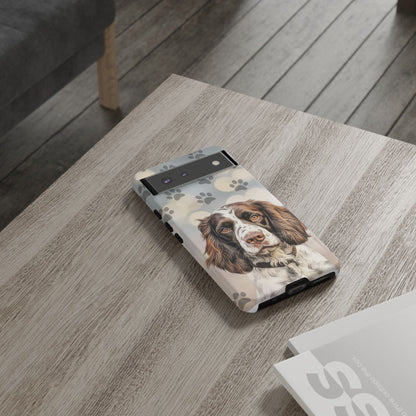 English Springer Spaniel Phone Case by Tough Cases (Apple iPhone, Samsung Galaxy, and Google Pixel)