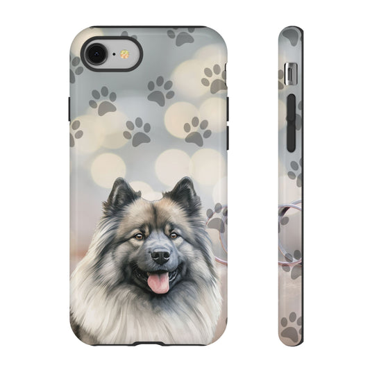 Keeshond Phone Case by Tough Cases ( Apple iPhone, Samsung Galaxy, and Google Pixel)