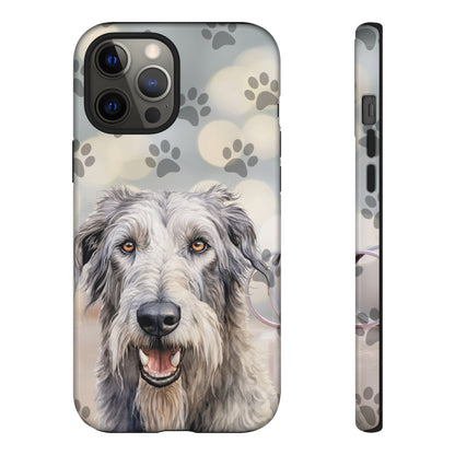 Irish Wolfhound Phone Case by Tough Cases (Apple iPhone, Samsung Galaxy, and Google Pixel)