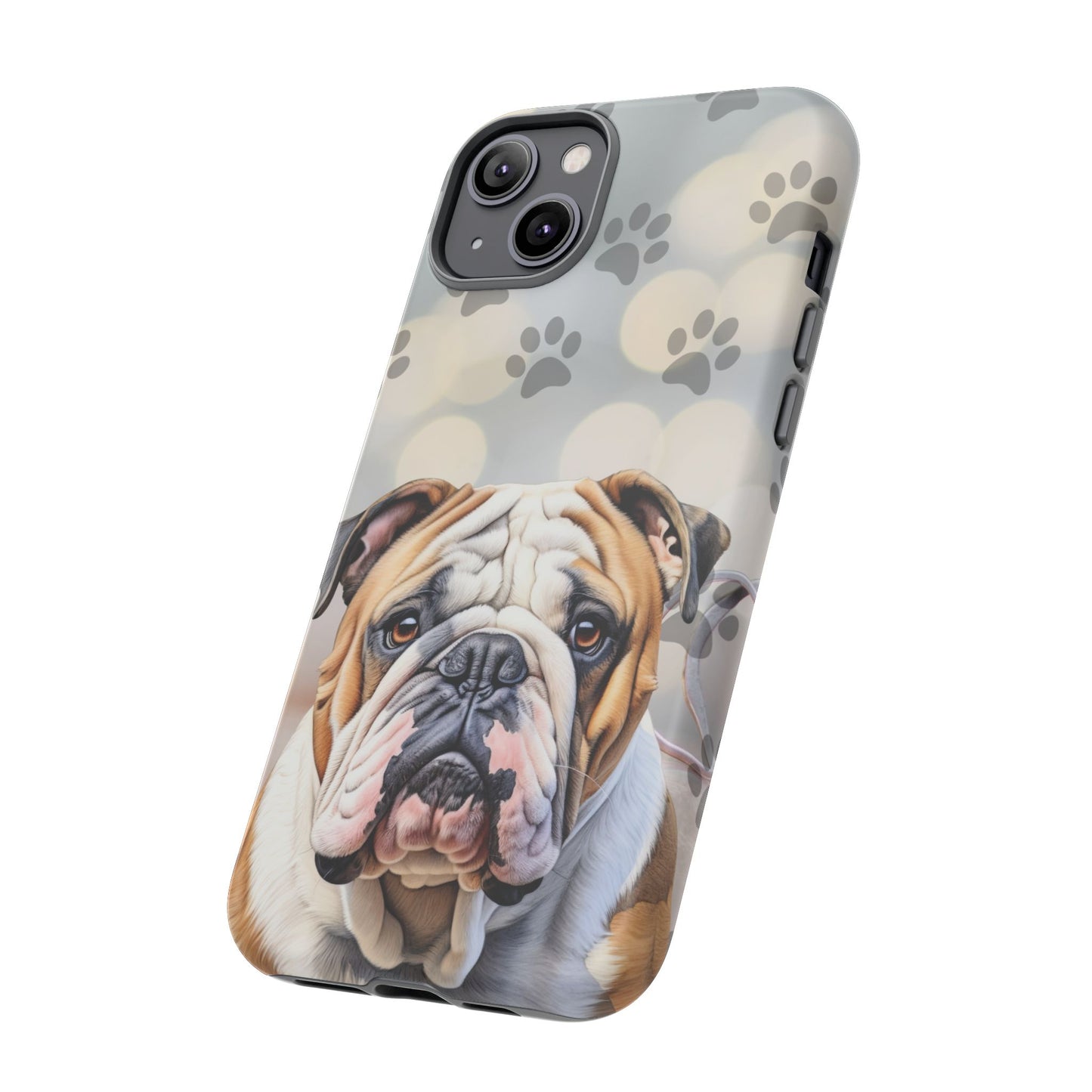 Bull Dog Phone Case by Tough Cases (Apple iPhone, Samsung Galaxy, and Google Pixel)