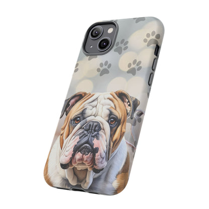 Bull Dog Phone Case by Tough Cases (Apple iPhone, Samsung Galaxy, and Google Pixel)