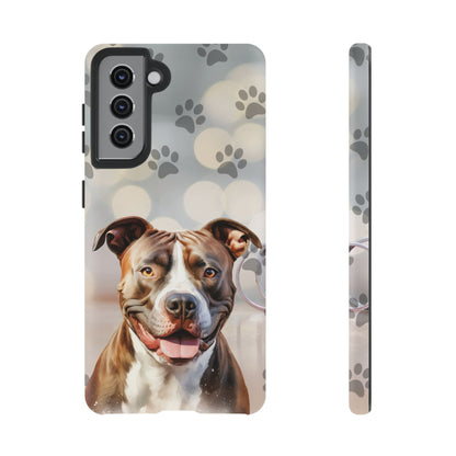 Phone Case by Tough Cases (Apple iphone, Samsung Galaxy, Google Pixel) Staffordshire Terrier