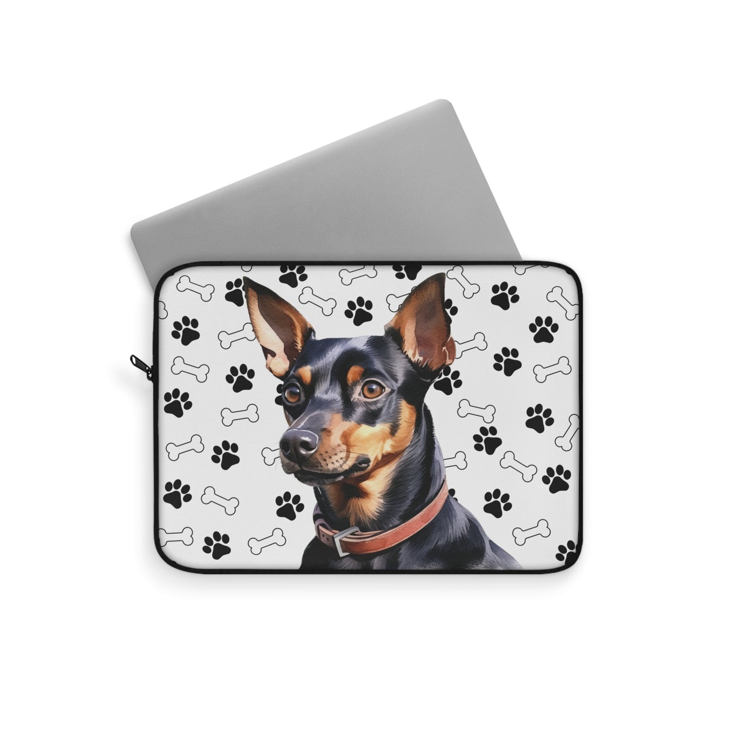 Miniature Pinscher Laptop Sleeve