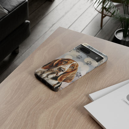 Basset Hound Phone Case by Tough Cases (Apple iPhone, Samsung Galaxy, and Google Pixel)