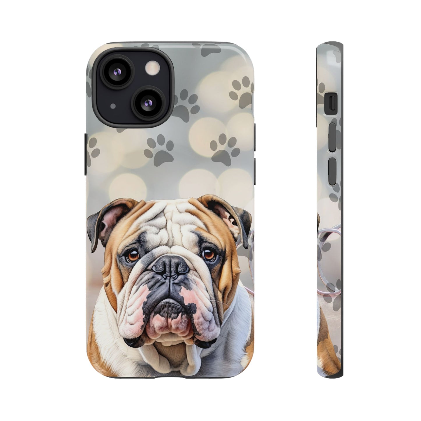 Bull Dog Phone Case by Tough Cases (Apple iPhone, Samsung Galaxy, and Google Pixel)