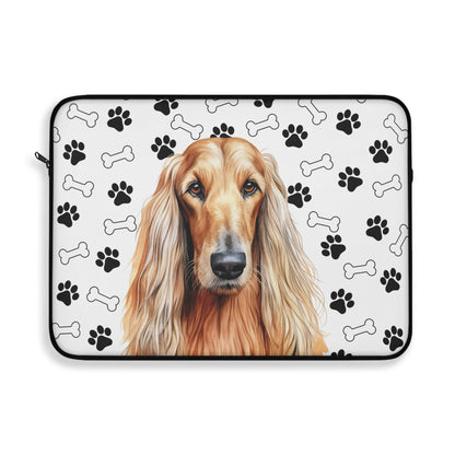 Afghan Hound Laptop Sleeve