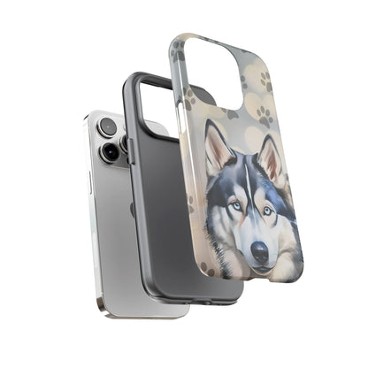 Siberian Husky Phone Cases by Tough Cases (Apple iPhone, Samsung Galaxy, and Google Pixel)