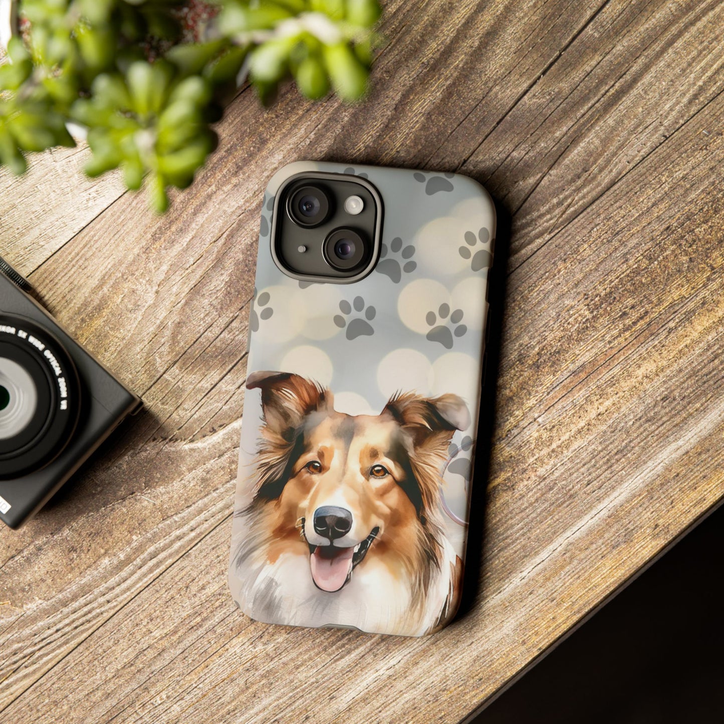 Collie Phone Case by Tough Cases (Apple iPhone, Samsung Galaxy, and Google Pixel)