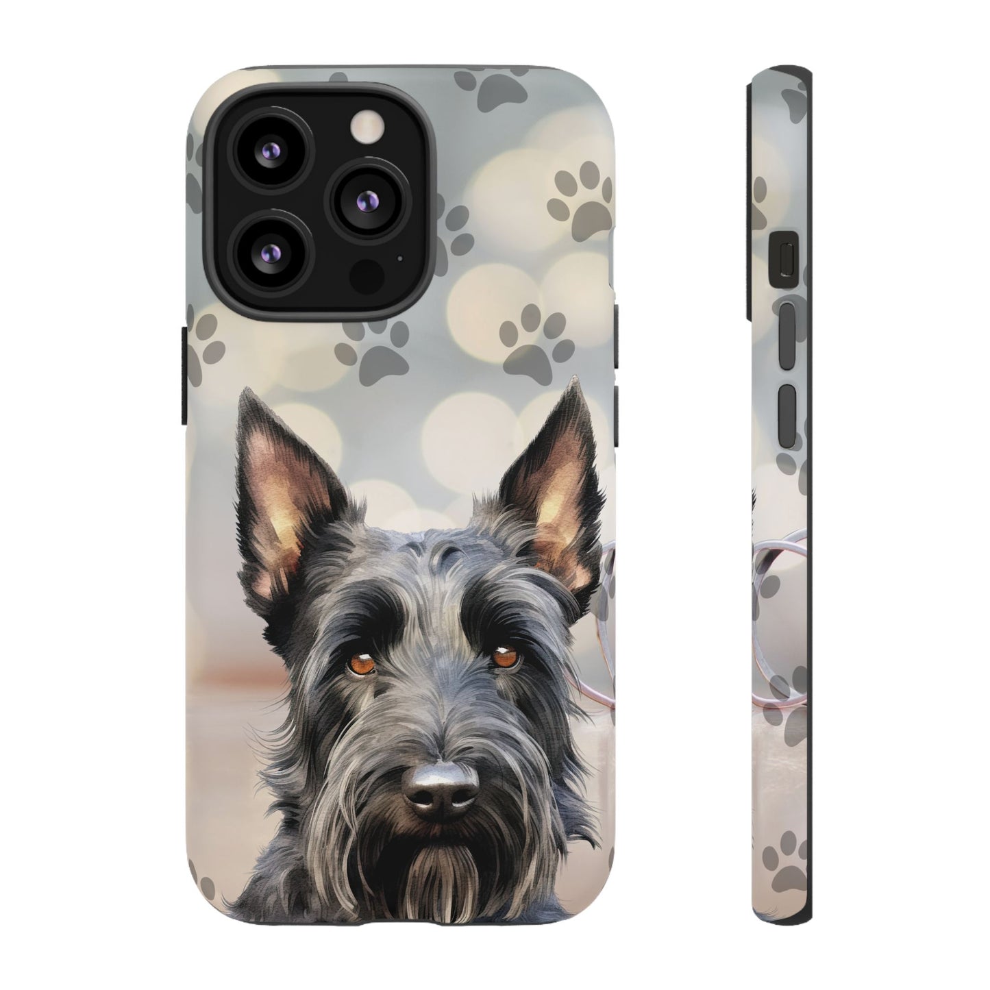 Scottish Terrier by Tough Cases (Apple iPhone, Samsung Galaxy, and Google Pixel)