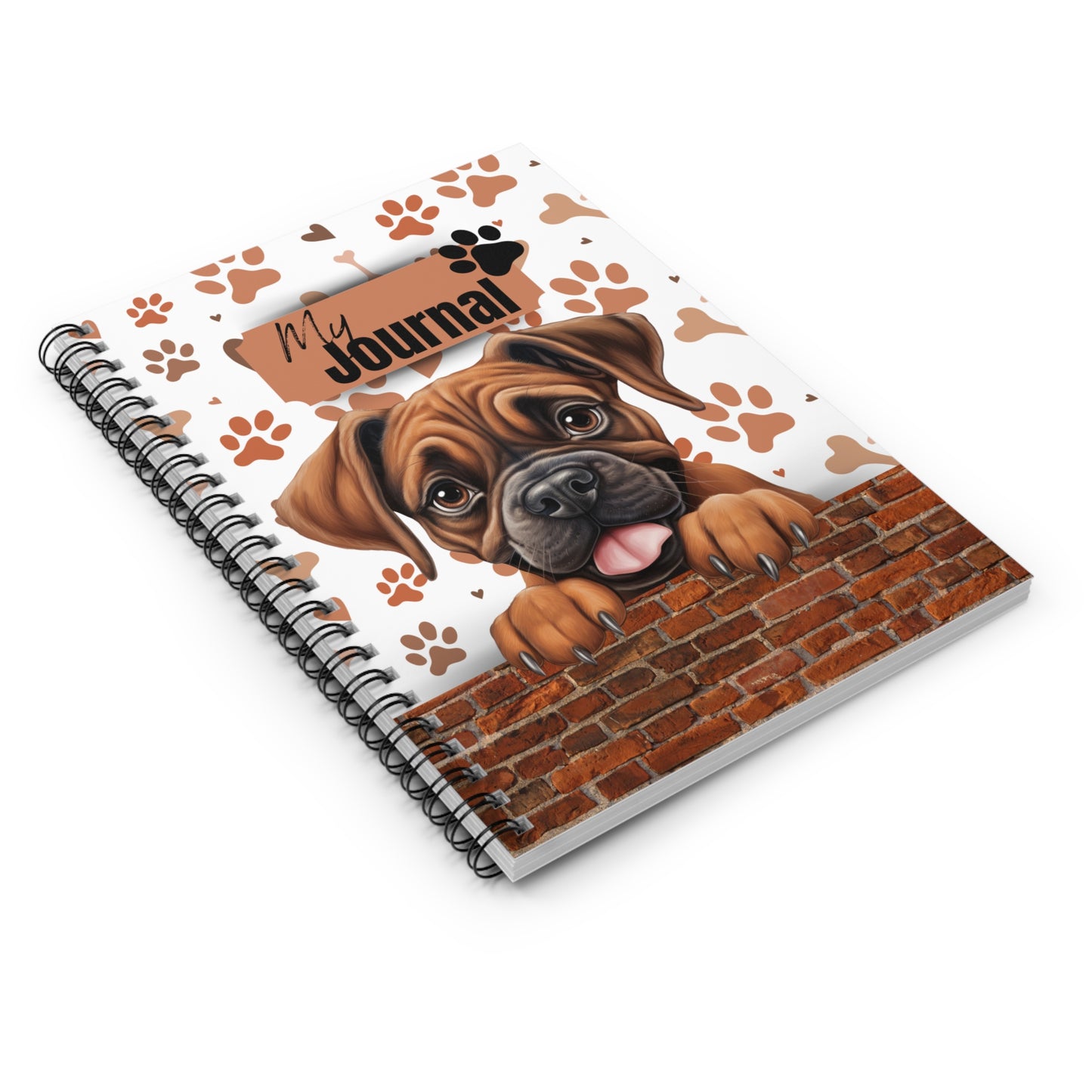 Boxer Spiral Notebook - Ruled Line