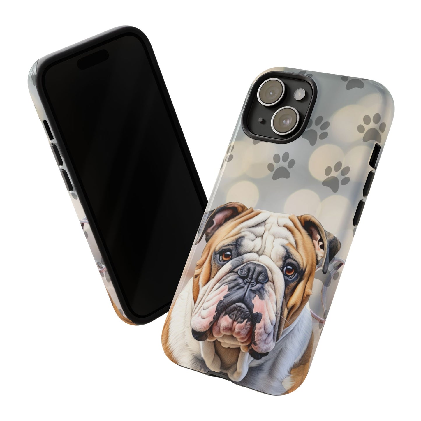 Bull Dog Phone Case by Tough Cases (Apple iPhone, Samsung Galaxy, and Google Pixel)