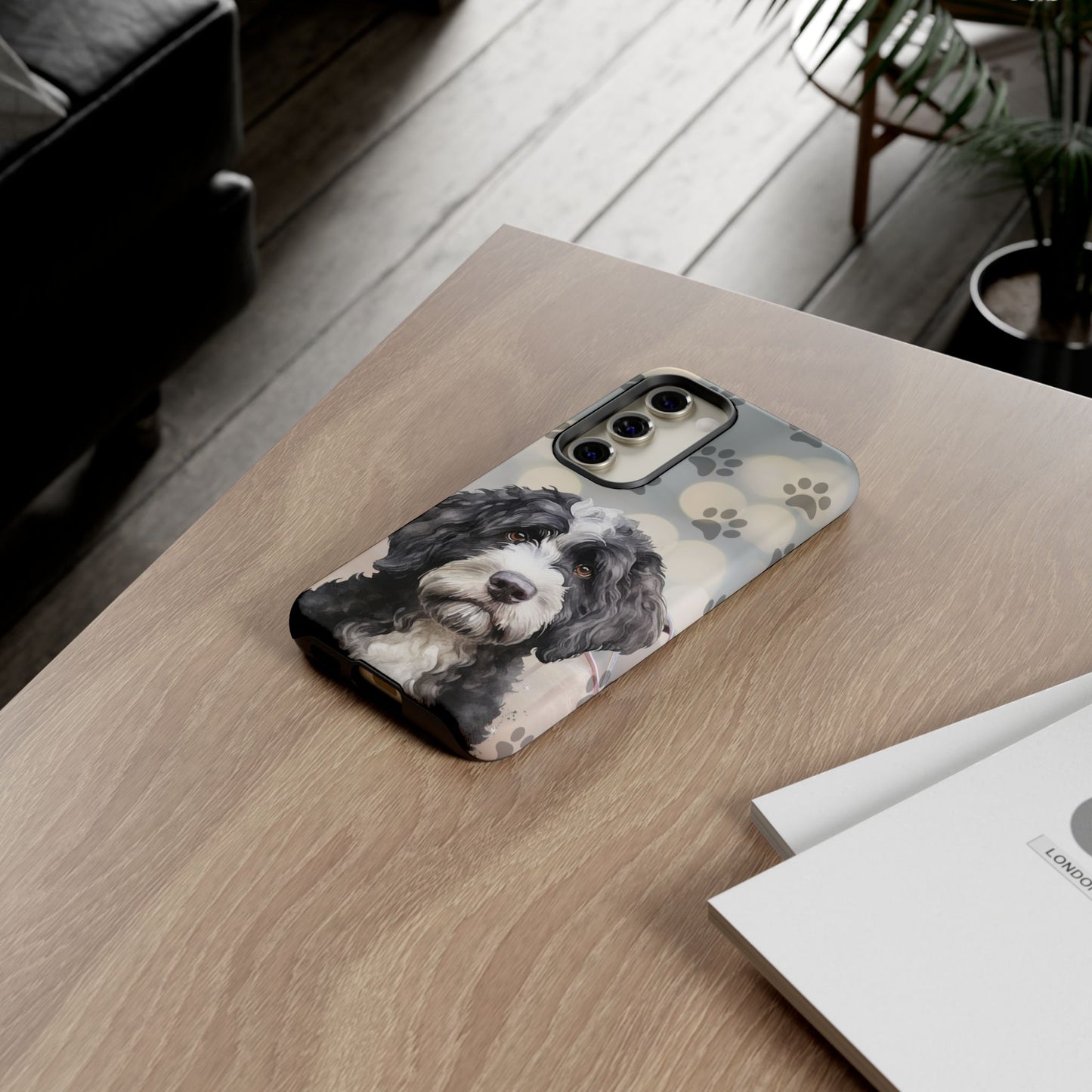 Portuguese Water Dog by Tough Cases (Apple iPhone, Samsung Galaxy, and Google Pixel)