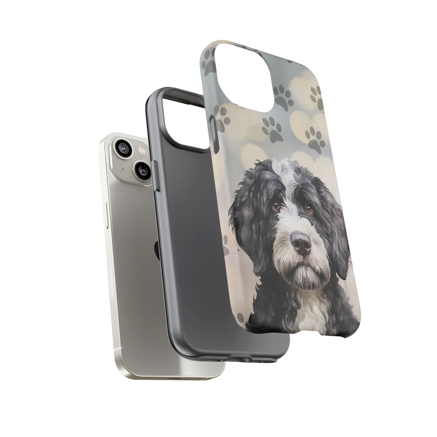 Portuguese Water Dog by Tough Cases (Apple iPhone, Samsung Galaxy, and Google Pixel)