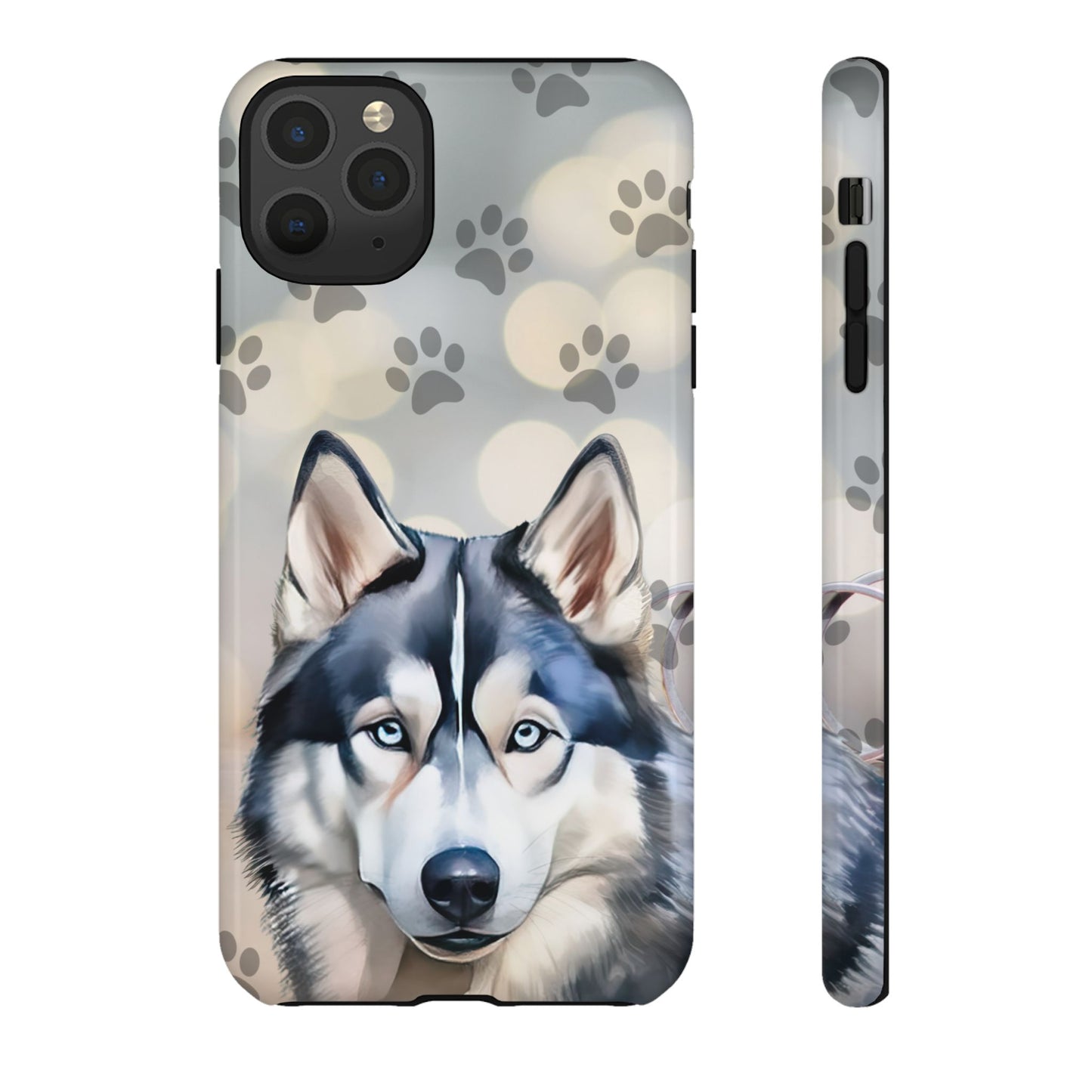Siberian Husky Phone Cases by Tough Cases (Apple iPhone, Samsung Galaxy, and Google Pixel)