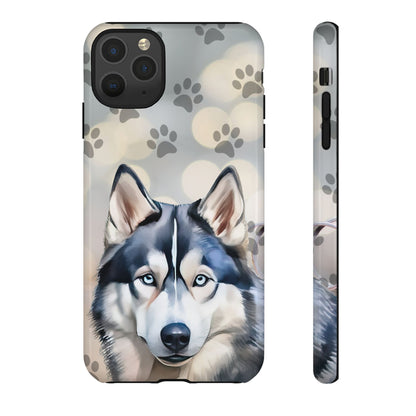 Siberian Husky Phone Cases by Tough Cases (Apple iPhone, Samsung Galaxy, and Google Pixel)