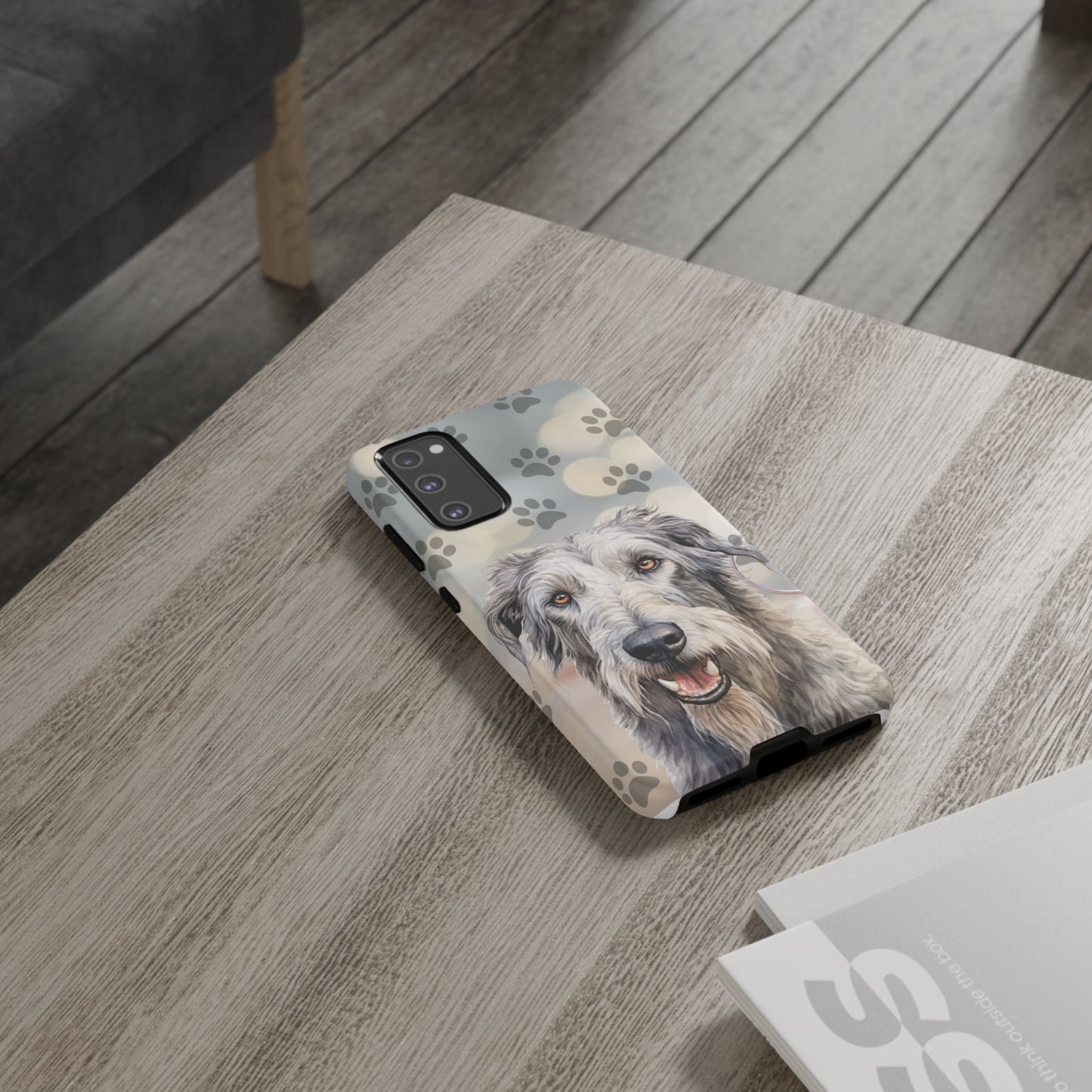 Irish Wolfhound Phone Case by Tough Cases (Apple iPhone, Samsung Galaxy, and Google Pixel)