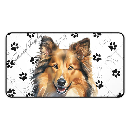 Shetland Sheepdog Desk Mat