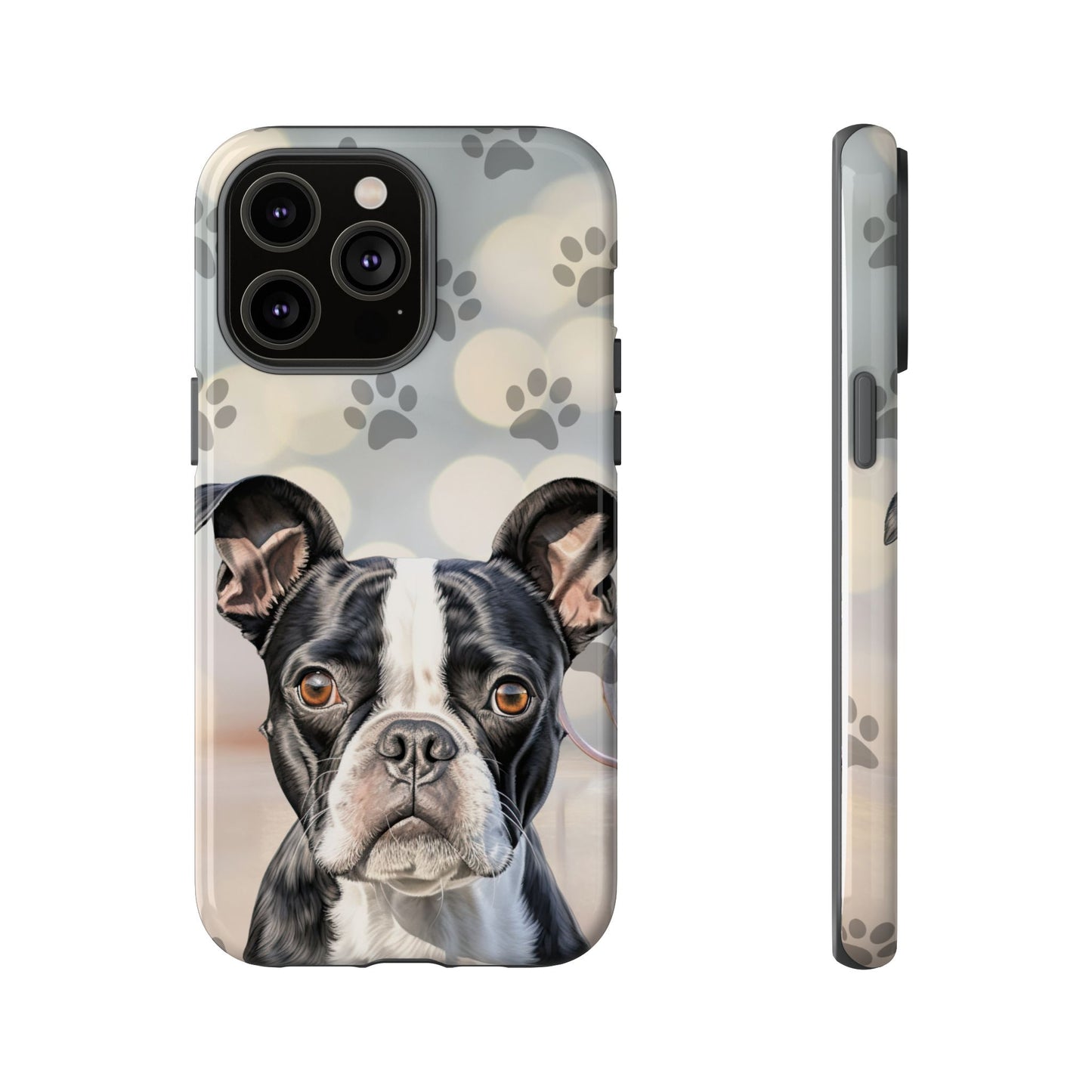 Boston Terrier Phone Case by Tough Cases (Apple iphone, Samsung galaxy, Google Pixel) Boston Terrier