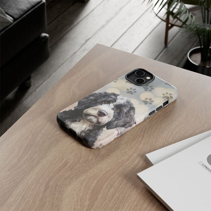 Portuguese Water Dog by Tough Cases (Apple iPhone, Samsung Galaxy, and Google Pixel)