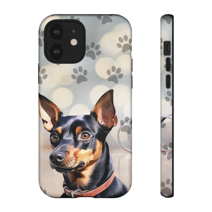 Miniature Pinscher by Tough Cases (Apple iPhone, Samsung Galaxy, and Google Pixel)
