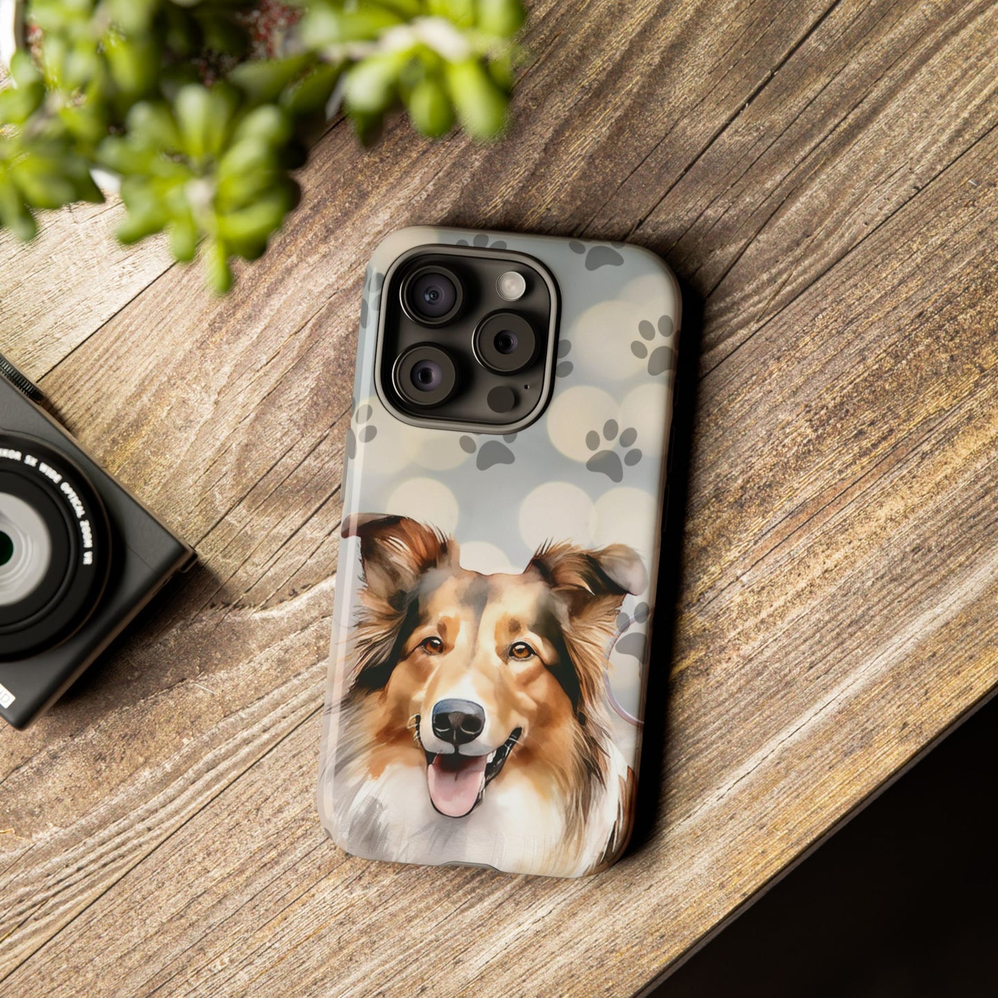 Collie Phone Case by Tough Cases (Apple iPhone, Samsung Galaxy, and Google Pixel)