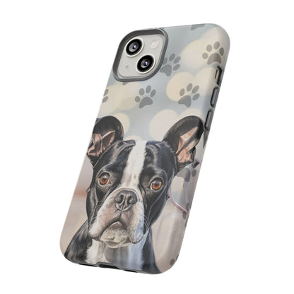 Boston Terrier Phone Case by Tough Cases (Apple iphone, Samsung galaxy, Google Pixel) Boston Terrier