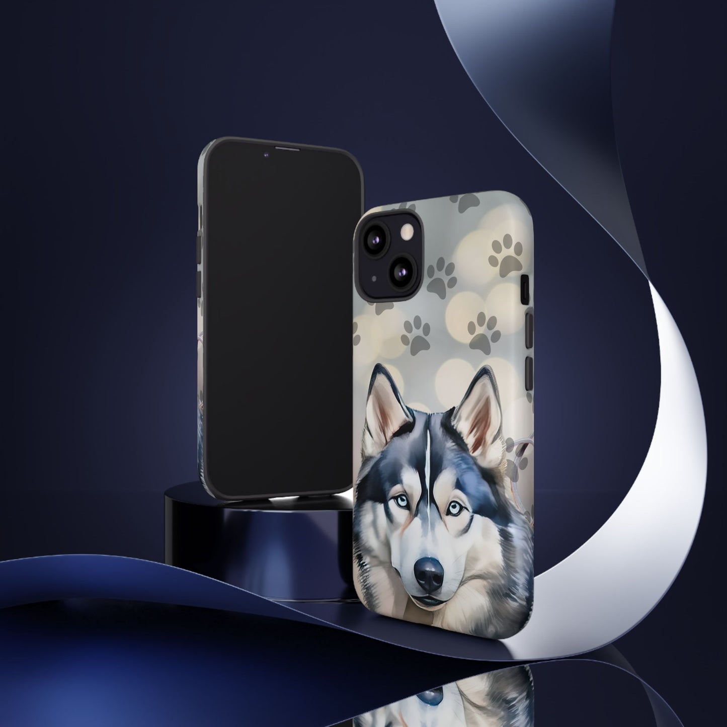 Siberian Husky Phone Cases by Tough Cases (Apple iPhone, Samsung Galaxy, and Google Pixel)