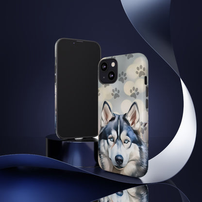 Siberian Husky Phone Cases by Tough Cases (Apple iPhone, Samsung Galaxy, and Google Pixel)